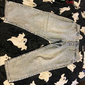 SO Women's Light blue mom jeans